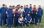 Сборная команда России по гребле, в Чехии 2004 год.